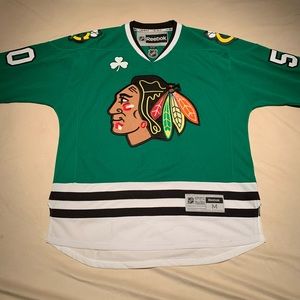 St. Patrick’s Day official Crawford Chicago Blackhawks jersey!